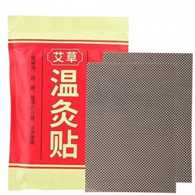 Brrnoo Autocollant de moxibustion, Patch de soulagement de la Douleur 40 pièces, Patchs de Chaleur pour Le soulagement de la 