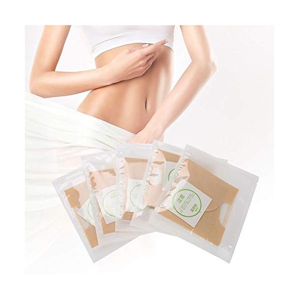 5 Pcs Période Patch de chaleur Moxibustion, orps Utérus Réchauffeur Patch Thermique Abdomen Soulagement De La Douleur Absinth