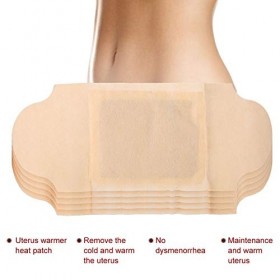 5 Pcs Période Patch de chaleur Moxibustion, orps Utérus Réchauffeur Patch Thermique Abdomen Soulagement De La Douleur Absinth