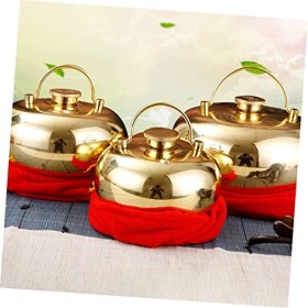 Amosfun 3 Pièces Chauffe-Mains Soupe Chauffe-Pieds Pour Lit Bouilloire À Eau Portable Portable Chauffe-Mains Coussin Chauffan