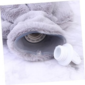 GLEAVI 3 Pcs Sac DEau Chaude Avec Couvercle Chauffe-Mains Pour DEau Chaude Accessoires Chauds DHiver Chauffe-Doigts Chaleu