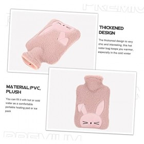 GLEAVI Mignon 2 Pièces Sac DEau Chaude Mini Bouillotte DEau Thermique Chauffe-Mains Électriques Bouillottes Pour Chaleur Sa