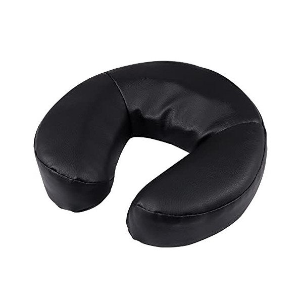 Kalolary Noir Master Massage Coussin de tête en Mousse à mémoire de Forme pour Table de Massage