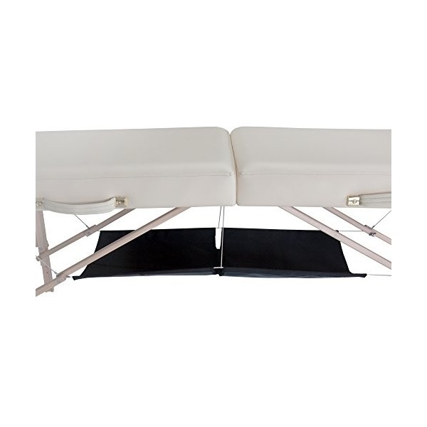 EARTHLITE Étagere de table de massage - compartiment de rangement pour vos traversins, draps et accessoires table de massage