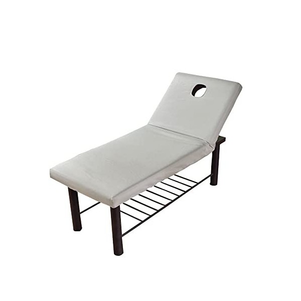 Highdi Housse Table Massage avec Trou, Douceur Housse Table de Massage Housse Table Elastique Drap Housse Table de Massage Ma