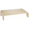 EARTHLITE Marche en bois grand format - 17,5 cm de haut, solide et stable