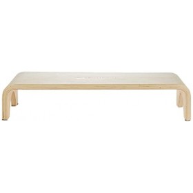 EARTHLITE Marche en bois grand format - 17,5&nbsp;cm de haut, solide et stable