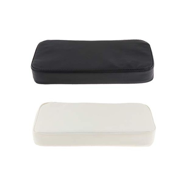 2 Pcs Table de Massage Soins Du Visage Repose-Tête Coussin Tête Tapis Traversin 33 × 16 × 5 Cm