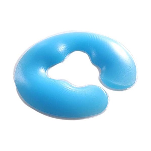 Valink Coussin en silicone pour spa en forme de U pour le repos du visage, le corps et le massage