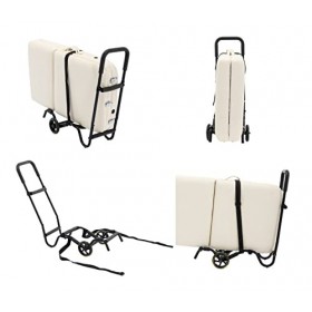 Massage Imperial® Bentley Chariot De Table De Massage Portable pour Professionnels - Chariot De Table De Massage avec 2 Roues