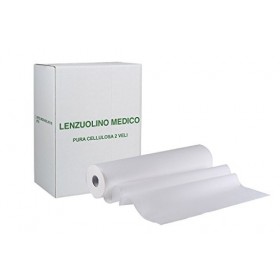 Lot de 6 rouleaux de papier de massage pour drap de lit médical, longueur 68 m par rouleau.