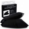 Eroticgel Waterproof Pillowcase 48cm x 73cm Set of Two Black For Massage or Physiotherapy with Oil Protection and Washing Mac