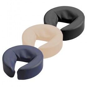 Porta-Lite Coussin de visage pour table de massage Convient pour tous les appuis-tête standard Noir