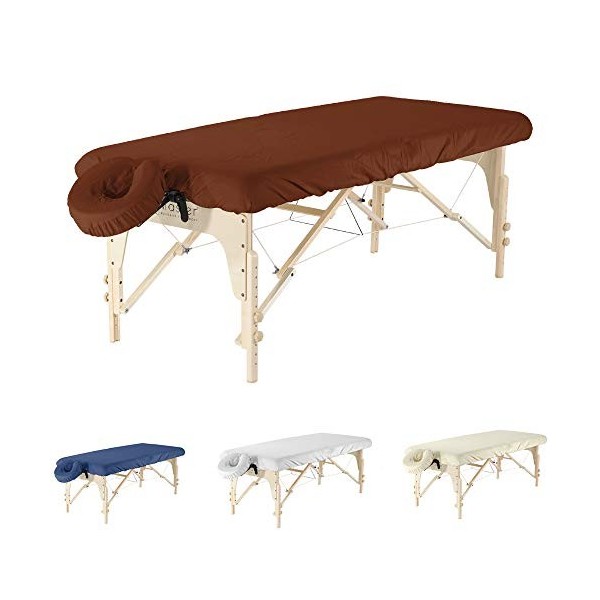 Housse de chaise de massage en microfibre pour la chaise de massage et appuie-tête - Housse de massage - Dimensions : 216 x 8