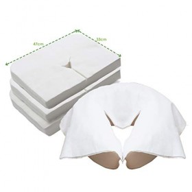 Housses de berceau jetables pour appuie-tête - Qualité dhygiène médicale de luxe - Extra large doux non collant + sanitaire 