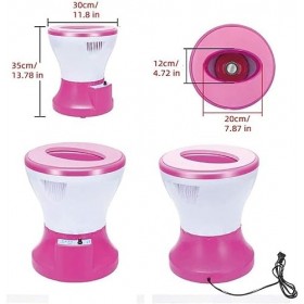 MJKO Siège À Vapeur Portable Ergonomique, Siège À Vapeur, Instrument De Fumigation pour Soins Vaginaux, Instrument De Fumigat