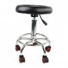 Broco Hauteur réglable Salon Roulant pivotant Tabouret Tatouage Massage Spa Chaise Noir