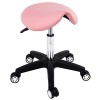 FURWOO Chaise Selle pour Atelier Tabouret Roulant Réglable avec Roues Chaise de Tatouage Chaise de Massage Tabouret de Boutiq