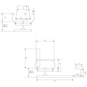 Chaise de pédicure Calissimo avec Masseur de Pieds cosmétiques pour esthéticienne
