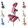 Polironeshop Pan Chaise ergonomique, multifonction pour massages, tatouage, esthéticienne Noir