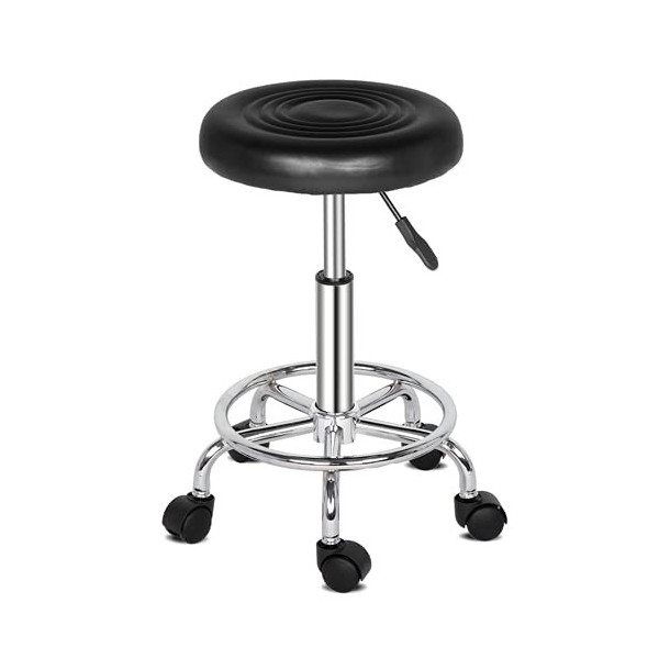 TactFire Tabouret de Massage, Tabouret de Travail Rond pivotant à 360°, Réglable en Hauteur, avec Grain, pour Les Salons, Ins