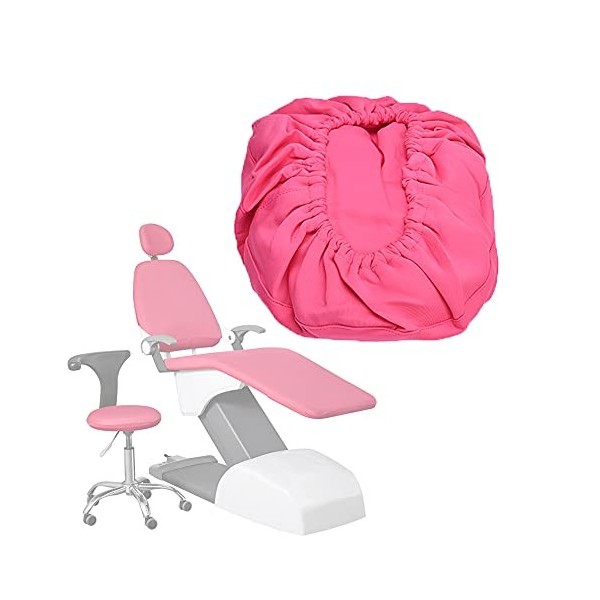 XXGJK Étui de Protection imperméable élastique Faux Cuir Housse de siège de Fauteuil Dentaire Contenir Appuie-tête Dossier Co