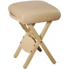 Master Massage America Tabouret de Travail Pliant pour Table de Massage Noir