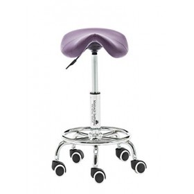 MASSAGE IMPERIAL® Istool Tabouret De Massage Pivotant en Forme De Selle - Siège De Beauté Et De Massage avec Repose-Pieds - H