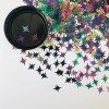 Paillettes holographiques en forme de gouvernail - 10 g - Noir - Pour festival, beauté, maquillage, visage, corps, nail art L