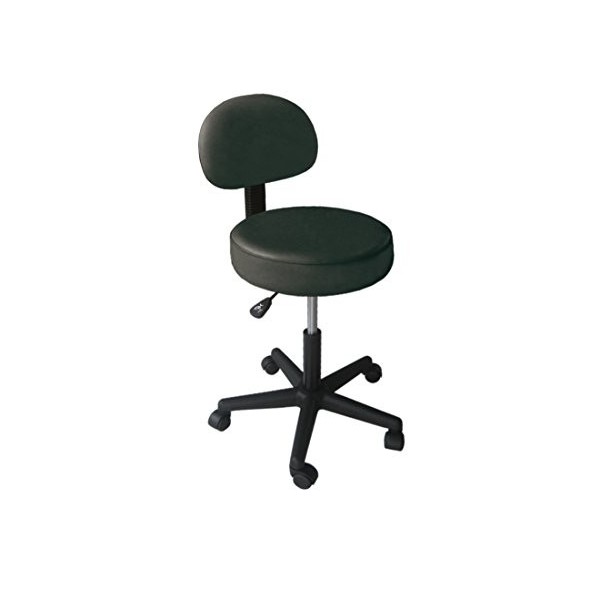 WellTouch Tabouret avec Dossier, Hauteur réglable de 48–61 cm, Tabouret thérapeute, équipement Pratique pour Massage, thérapi