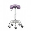 MASSAGE IMPERIAL® Istool Tabouret De Massage Pivotant en Forme De Selle - Siège De Beauté Et De Massage avec Repose-Pieds - H