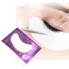 50 Paire Patchs Pour Extensions de Cils Gel Patch de Cils Gel Patch Non Pelucheux Gel Yeux Patchs Cils Pad Eye Masque Beauté 