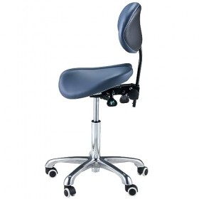 Master Massage Berkeley Chaise de selle, Tabouret de travail pour une meilleure position assise Split Seat avec options de ba