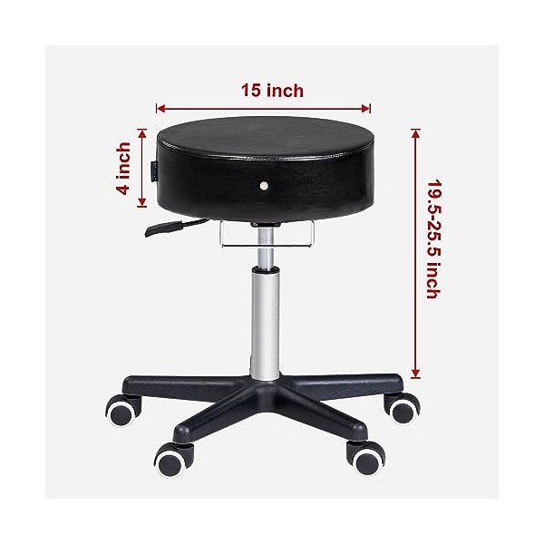 Master Massage Costco Tabouret pivotant pour le travail - Noir