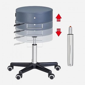 Master Massage Costco Tabouret de travail pivotant à roulettes Bleu roi