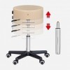 Master Massage Costco Tabouret pivotant à roulettes Crème