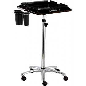 Aide-coiffeur pour teinture sur support, chariot cosmétique