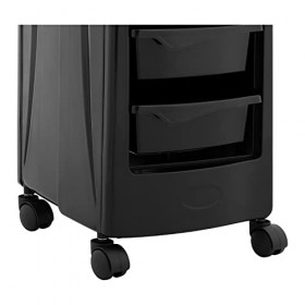 physa PHYSA-RR-10 Charriot pour salon de coiffure Coiffeuse Esthétique Plateau : 485 x 380 mm, 5 tiroirs, Capacité de charge