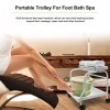 Salon de beauté ou Salon de longle Chariot Portable pour Le Repos du Pied ou Pedicure Elitzia