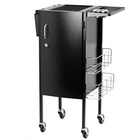 Activeshop Chariot de coiffeur 500 Delux Noir