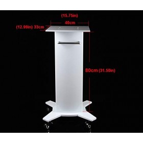 Salon de beauté meubles professionnels de fer Trolley stand assemblé pour les machines de beauté Elitzia ETTRO2