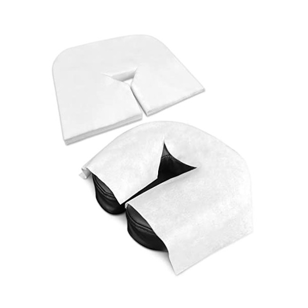Zen 100x Protège-têtière en papier jetable pour lits de massage - c