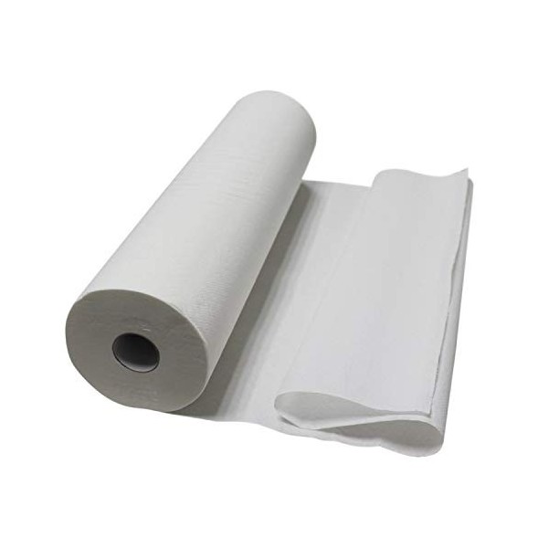 Vivezen - Drap dexamen blanc 50, 60, 70 ou 84 cm - 34g/m2 double épaisseur gaufré 100% pure ouate - lot de 1, 4 ou 9