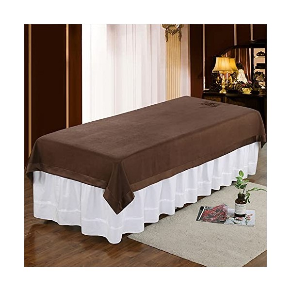 Drap-housse de lit de spa de couverture de table de massage de