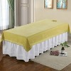 Étanche Drap Housse pour Table De Massage Couleur Pure Housse De Table De Massage avec Visage Trou Drap De Lit Housse Spa Mas