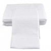 FBARTL Lot de 100 draps de Table de Massage jetables en Tissu Non tissé imperméable et épais pour Salon de beauté, Massage, T