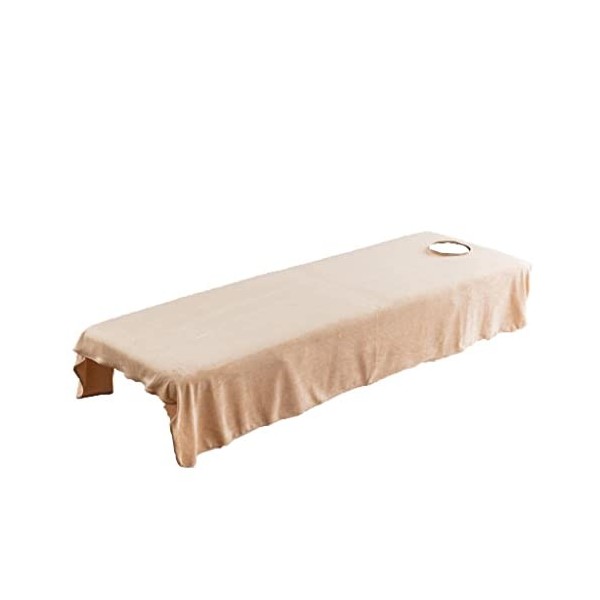 zalati Linens Drap de lit lavable et réutilisable pour tables de massage, pour salon de beauté, spa – 190 x 80 cm