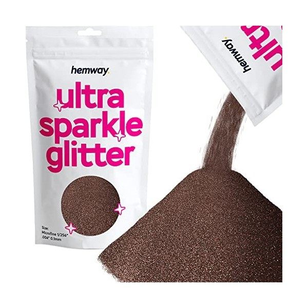 Hemway fin haut de gamme Multi Purpose Glitter 1/64 0,015 0.4mm 375 microns poussière/poudre 100 g / 3,5 oz Couleurs unique p