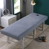 Highdi Housse Table Massage avec Trou,Tricoté Coton Douceur Housse Table de Massage Housse Table Elastique Drap Housse Table 