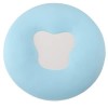 Coussin Repose-Visage pour Table de Massage Oreiller en Silicone Souple pour Salon de Beauté Spa Lit de Massage Bleu Ciel